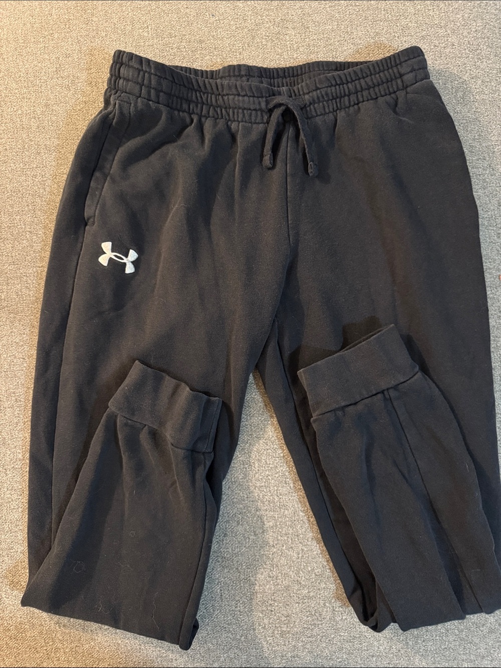 3/$15- Under Armour Kids' Black Fleece Jogger Pants